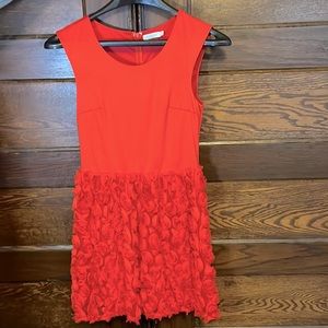 Size medium Jun and Ivy red cocktail dress.